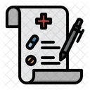 Medical Prescription Medical Report Medical Icon