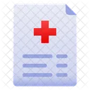 Medical Prescription Medical Report Prescription Icon