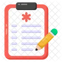 Medical Report Medical Prescription Drug Prescription Icône