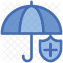 Medical Protection Umbrella Medical Insurance Icon