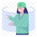 Panoramic View Medical Vr Vr Display Icon