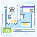 Hospital Bill Medical Bill Online Bill アイコン