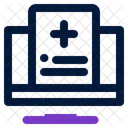 Medical Record Patient File History Icon