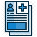 Medical Record Medical Folder Record Icon