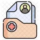 Medical Record Clinic Information Icon