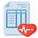 Medical Record Medical Report Healthcare Icon