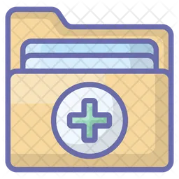 Medical Record Folder  Icon