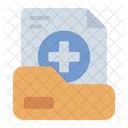 Medical Record Healthcare Document Icon