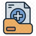 Medical Record Healthcare Document Icon