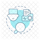 Medical record review  Icon