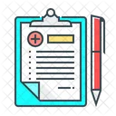 Medical Records Medical Book Document Icon