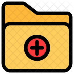 Medical records folder  Icon