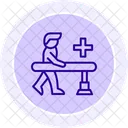 Medical Rehabilitation Line Icon Icon