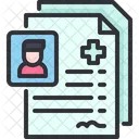 Medical Report Medical Record Health Check Icon