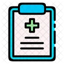 Medical Report Medical Record Health Report Icon