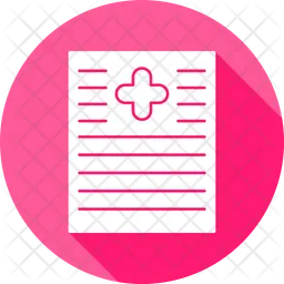 Medical Report  Icon