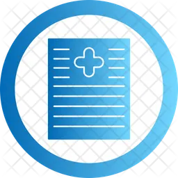 Medical Report  Icon