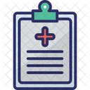 Medical Report Clipboard Medications Icon