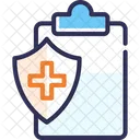 Medical Report Medical File Health Insurance Icon