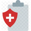 Medical Report Medical File Health Insurance Icon