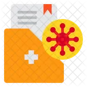 Medical Result Health Document Icon