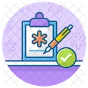 Patient Report Medical Suggestion Case History Icon
