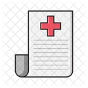 Report File Medical Icon