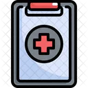 Clipboard Medical Hospital Icon