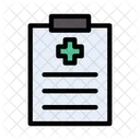 Clipboard Medical Report Icon