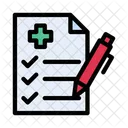 Medical Report Clinic Icon