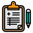 Clipboard Document History Icon