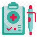 Medical Report Report Paper Icon