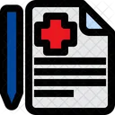 Medical Report Medical Sheet Report Icon