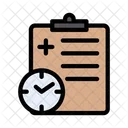 Report Medical Schedule Icon