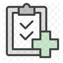 Medical Report Medical Research Questionnaire Icon