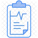 Medical Report Clipboard Document Icon