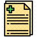 Medical Report Medical File Document Icon