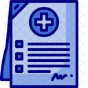 Medical Report Health Report Medical Icon