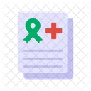 Medical Report Prescription Hiv Report Icon
