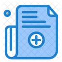 Medical Report Medical Document Hospital Document Icon