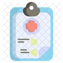Medical Report Hospital Clinic Icon