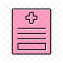 Medical Report  Icon