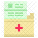 Medical Report  Icon