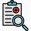Medical Report Checklist Clipboard Icon