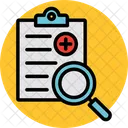 Medical Report Checklist Clipboard Icon