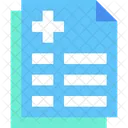 Medical Report Medical Records Document Icon