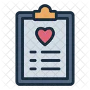 Medical Report Medical Record Clipboard Icon