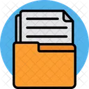 Medical report file  Icon