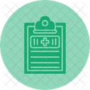 Medical Report Plastic Surgery Health Report Icon