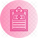 Medical Report Plastic Surgery Health Report Icon